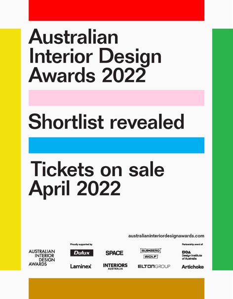 Australian Interior Design Awards 2022