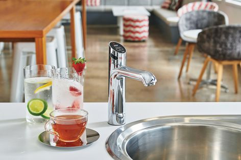The tap uses the latest MicroPurity water filtration technology to reduce impurities and potentially harmful contaminants.