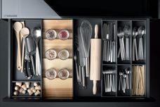 Drawer interior accessory systems