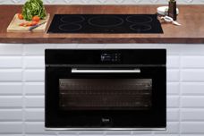 Black built-in ovens by Ilve