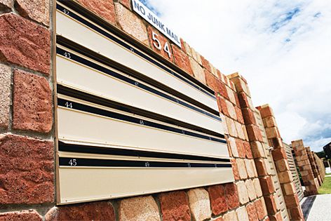 Mailboxes by Mailsafe are ideal for multiresidential and commercial projects.