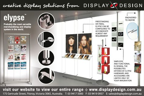 Display Design Elypse display system
