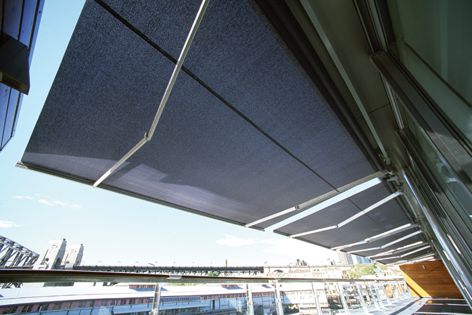 Helioscreen and Somfy have partnered on sun-control solutions for diverse projects over the years. 