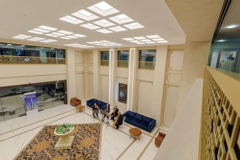 The Ensemble ceiling system was specified for Chancery House in Perth’s CBD as part of a refurbishment by Oldfield Knott Architects.