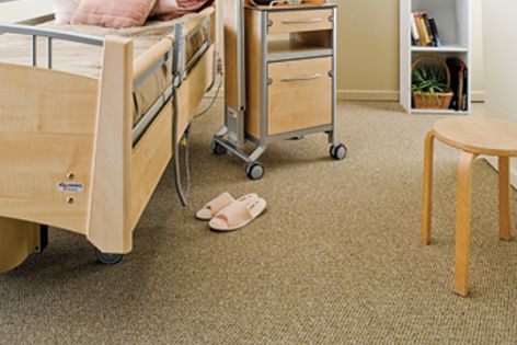 Ecare impervious carpets are suited to the demanding requirements of health care facilities.