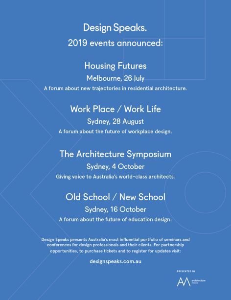 Design Speaks 2019 events