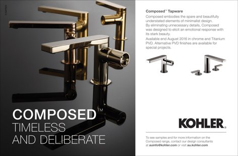 Composed Tapware by Kohler