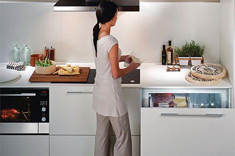 Fisher and Paykel’s ActiveSmart technology keeps a consistent temperature.