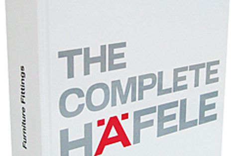 Furniture fitting book by Hafele