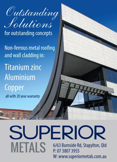 Roofing and wall cladding from Superior Metals