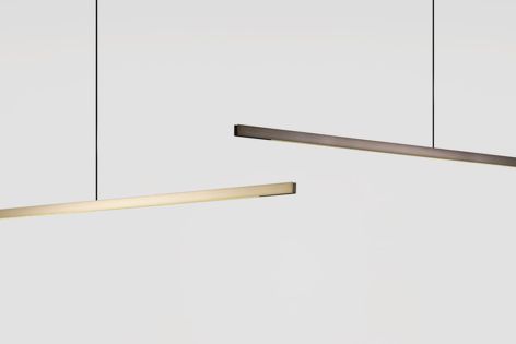 With up and down lighting as well as dimmer compatibility, Archier’s sleekly designed Highline pendant is suitable for both bright task lighting and subtle illumination.