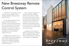 Breezway remote-control louvres