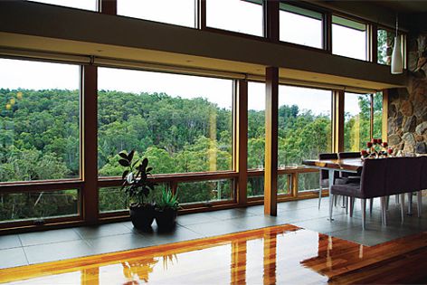 Miglas supplies windows and doors that are bushfire rated and energy efficient.