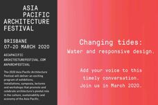 Asia Pacific Architecture Festival 2020