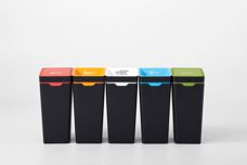 60-litre office recycling bins by Method