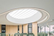 Stratopanel acoustic ceiling plasterboard