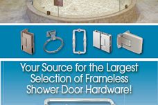 CR Laurence shower door hardware