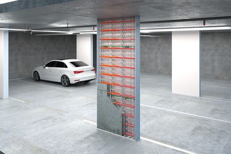 Rediwall® blade columns are ideal for buildings of up to eight storeys with mixed framing or column frame structural arrangements.