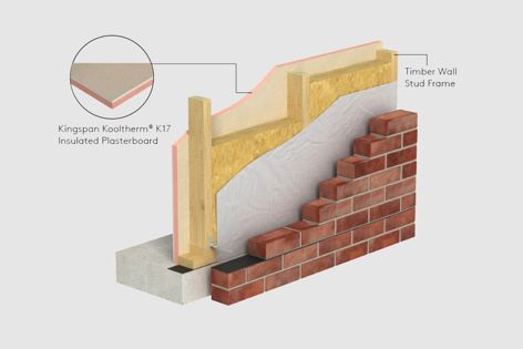 Kingspan Kooltherm K17 is ideal for buildings that can’t be insulated on the outside – and for projects that require a building’s external appearance to remain unchanged.