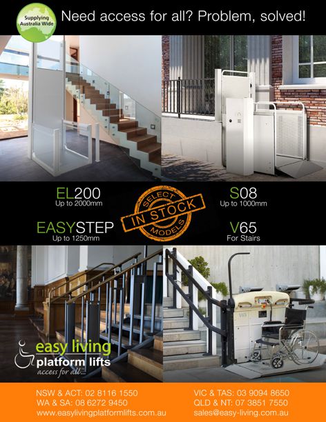 EasyStep lift by Easy Living Platform Lifts