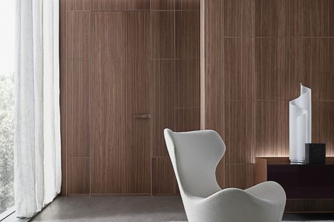 Modulor wall panelling by Rimadesio