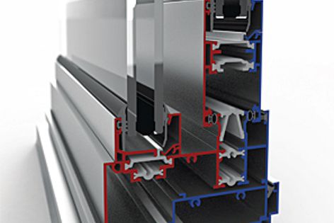 The U-max system can be used in its thermally broken form or in its unbroken specification.
