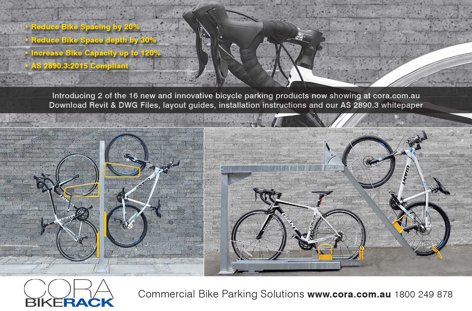 Bike parking solutions by Cora Bike Rack