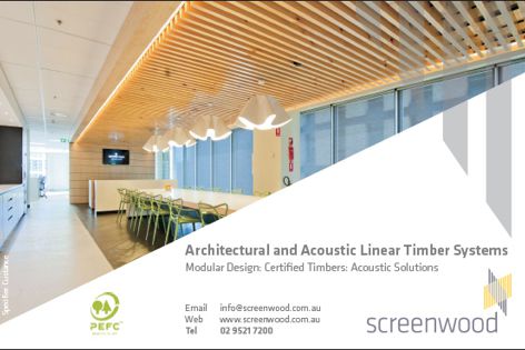 Linear timber systems from Screenwood